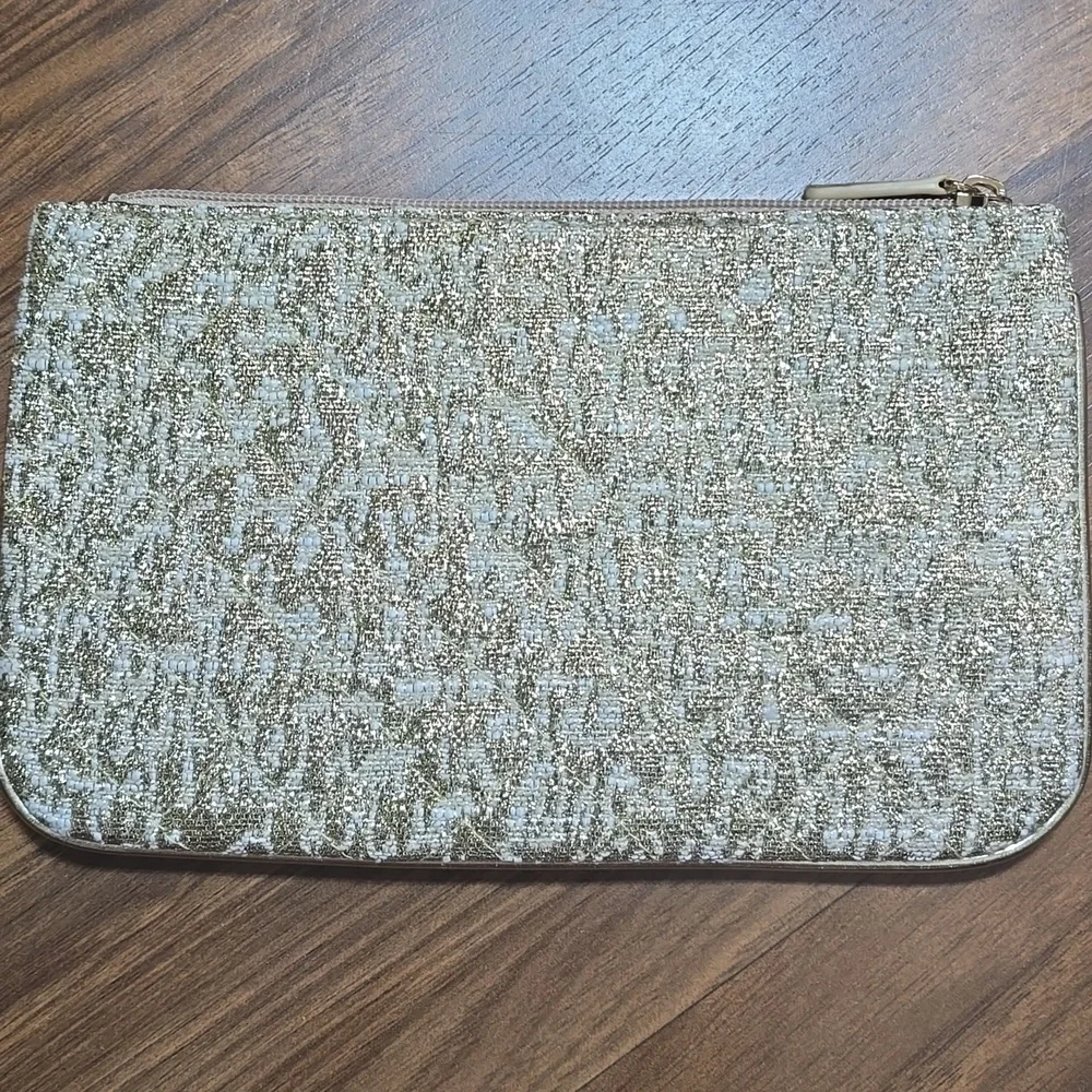 Lilly Pulitzer Metallic Quilted Make-up Pouch